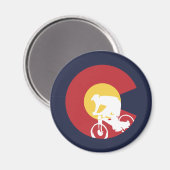 Mountain Bike Colorado Magneet (Voorkant / Achterkant)