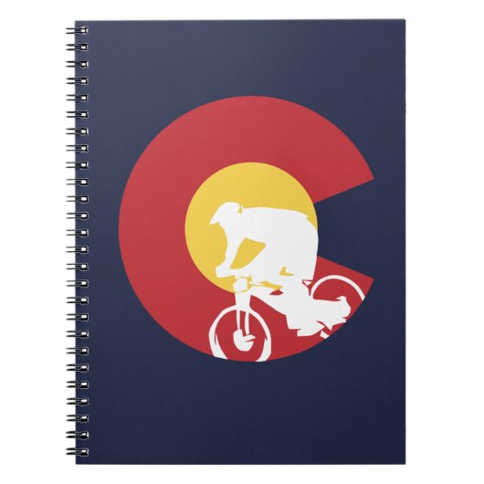 Mountain Bike Colorado Notitieboek (Voorkant)