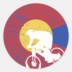 Mountain Bike Colorado Ronde Sticker