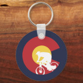 Mountain Bike Colorado Sleutelhanger (Voorkant)