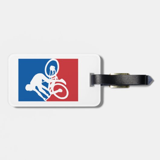 Mountain Bike Crash All Star Bagagelabel (Achterkant horizontaal)