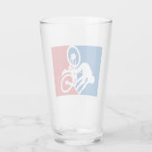 Mountain Bike Crash All Star Glas (Achterkant)