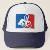 Mountain Bike Crash All Star Trucker Pet (Voorkant)