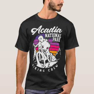 Mountain Bike Cycling Bicycle Acadia T-shirt