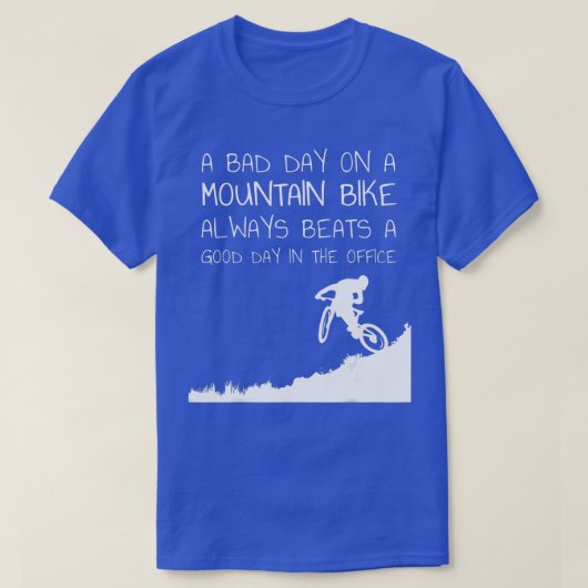 Mountain Bike Cycling Jersey en Bicycle 1 T-shirt (Design voorkant)