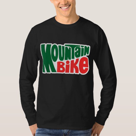 Mountain Bike Dew Style Grafisch Buitenthema T-shirt (Voorkant)