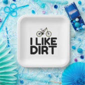 MOUNTAIN BIKE DIRT PAPIEREN BORDJE (Feest)