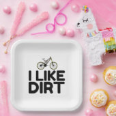 MOUNTAIN BIKE DIRT PAPIEREN BORDJE (Feest)