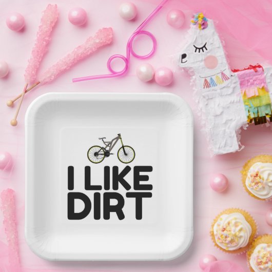 MOUNTAIN BIKE DIRT PAPIEREN BORDJE (Feest)