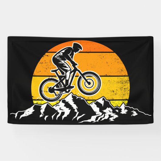 Mountain Bike Downhill - Mountain Biking MTB Banne Spandoek (Horizontaal)