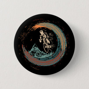 Mountain Bike Downhill MTB  Mountain Biker Ronde Button 5,7 Cm