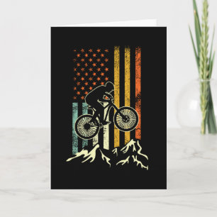 Mountain Bike Downhill Retro Kaart