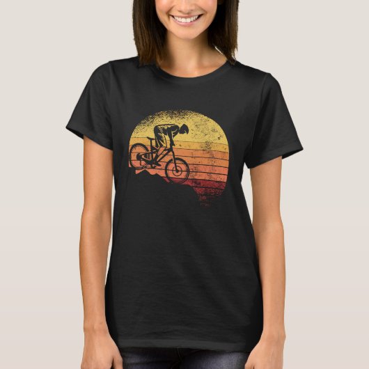 Mountain Bike  For Men MTB T-shirt (Voorkant)