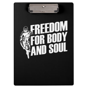 Mountain Bike Freedom of Body and Soul Klembord