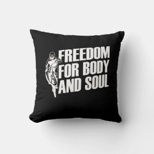 Mountain Bike Freedom of Body and Soul Kussen