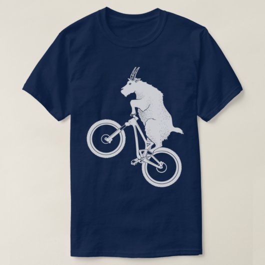 Mountain Bike Goat T-shirt (Design voorkant)