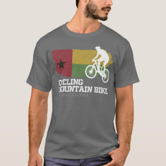 Mountain Bike Guinea Bissau Downhill Biker Biking T-shirt
