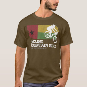 Mountain Bike Guinee Bissau MTB Biker Biking Women T-shirt