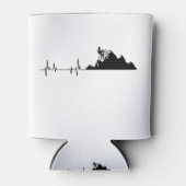 Mountain Bike Heartbeat Blikjeskoeler (Voorkant)