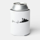 Mountain Bike Heartbeat Blikjeskoeler (Blikje Achterkant)