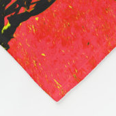 Mountain Bike Jump - BMX Rider Fleece Deken (Hoek)