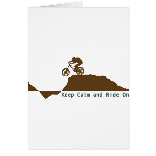 Mountain Bike - Keep Calm (Voorkant)