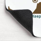 Mountain Bike - Keep Calm Muismat (Hoek)