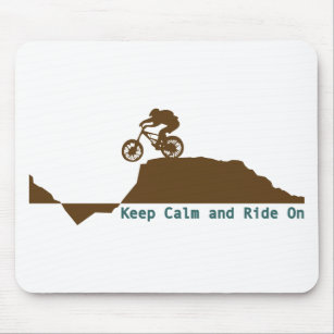 Mountain Bike - Keep Calm Muismat