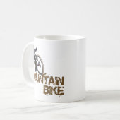 Mountain Bike Koffiemok (Voorkant links)