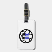 Mountain Bike Life Bagagelabel (Voorkant verticaal)