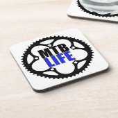 Mountain Bike Life Bier Onderzetter (Linkerzijde)