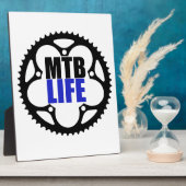 Mountain Bike Life Fotoplaat (Zijkant)