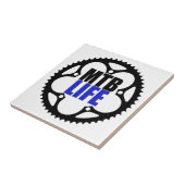 Mountain Bike Life Tegeltje (Zijkant)