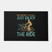 Mountain Bike Mountain Biker Deurmat (Voorkant)