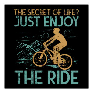 Mountain Bike Mountain Biker Perfect Poster
