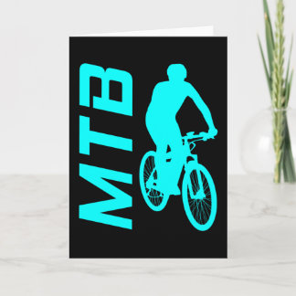 Mountain Bike MTB Bike Mountain Biker Gift Kaart