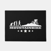 Mountain Bike MTB Evolution Gift for Men Woman Deurmat (Voorkant)