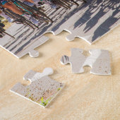 Mountain Bike Race Jigzaag Puzzle Legpuzzel (Zijkant)