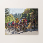 Mountain Bike Race Jigzaag Puzzle Legpuzzel (Horizontaal)