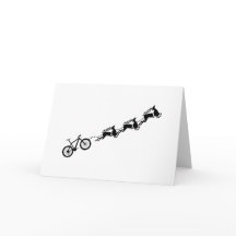 Mountain Bike Rendier kerstcyclus