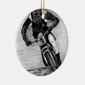 Mountain Bike Ride Keramisch Ornament (Rechts)