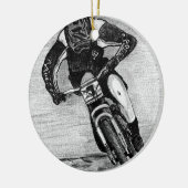 Mountain Bike Ride Keramisch Ornament (Links)