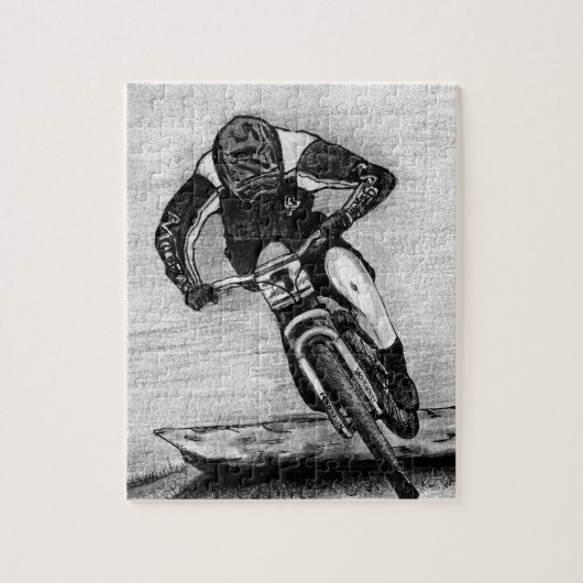 Mountain Bike Ride Legpuzzel (Verticaal)