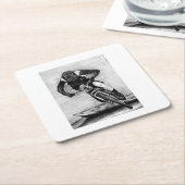 Mountain Bike Ride MTB Llandegla cup Kartonnen Onderzetters (Schuin)