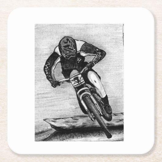 Mountain Bike Ride MTB Llandegla cup Kartonnen Onderzetters (Voorkant)