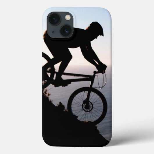 Mountain Bike Rider. Leeuwenkop, Kaapstad Case-Mate iPhone Case (Achterkant)