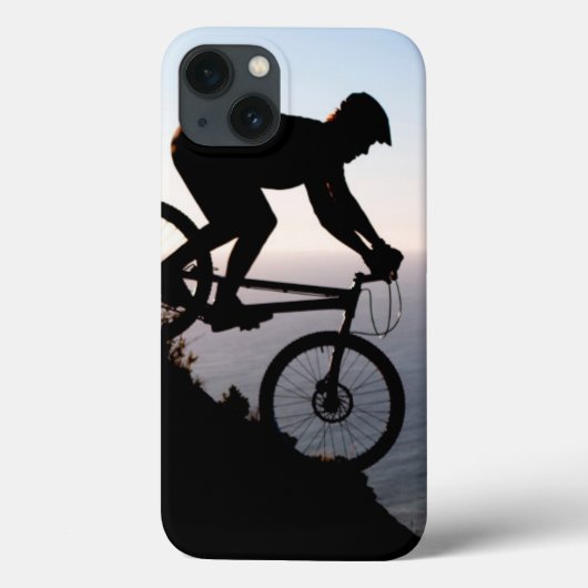 Mountain Bike Rider. Leeuwenkop, Kaapstad Case-Mate iPhone Case (Achterkant)