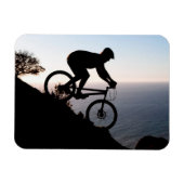 Mountain Bike Rider. Leeuwenkop, Kaapstad Magneet (Horizontaal)