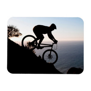 Mountain Bike Rider. Leeuwenkop, Kaapstad Magneet