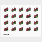 Mountain Bike Ronde Sticker (Vel)
